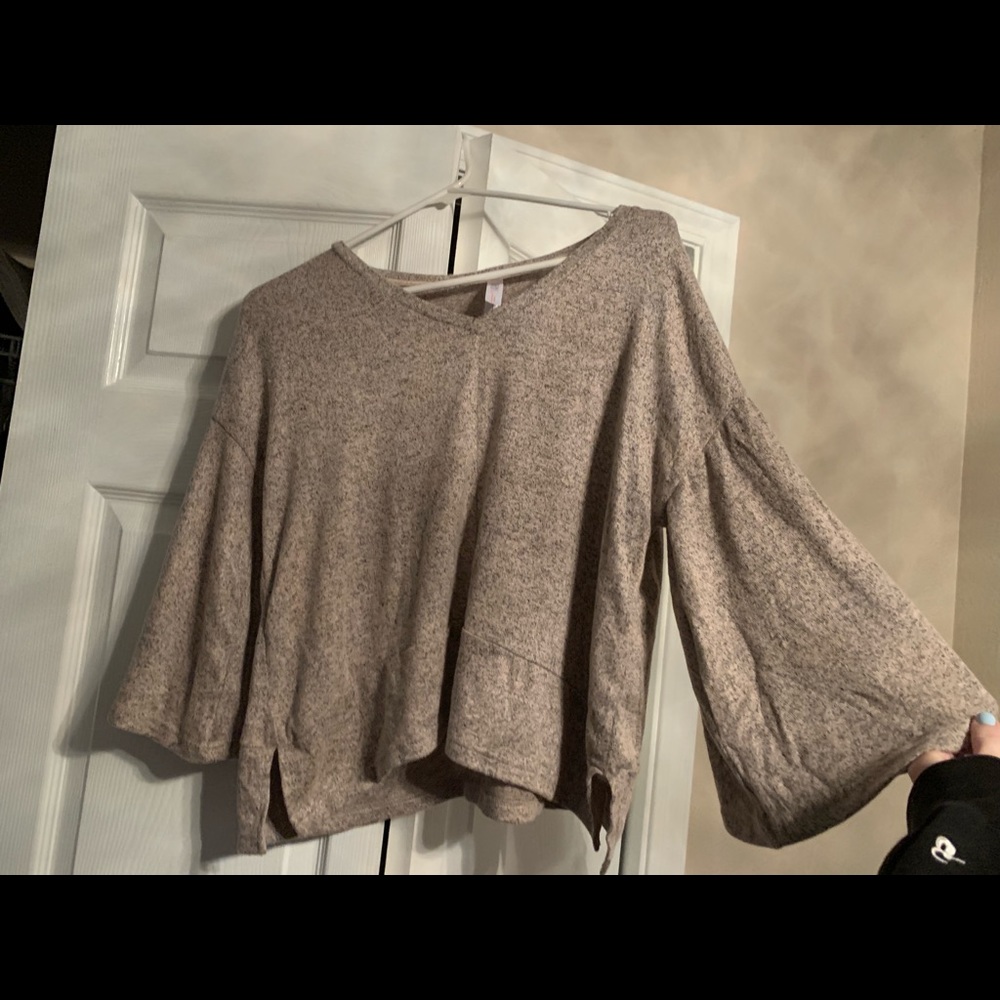 Brown shirt